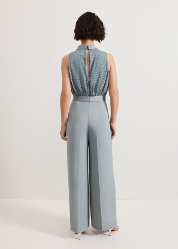 Phase Eight Eliza Jumpsuit Blue Canada | SPBRYN-406